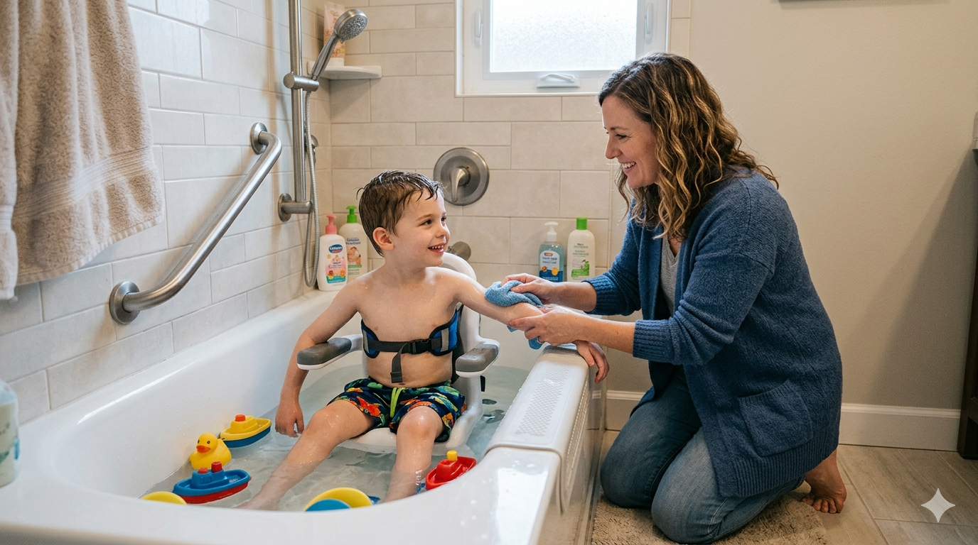 Bathing Assistance for Children With Special Needs