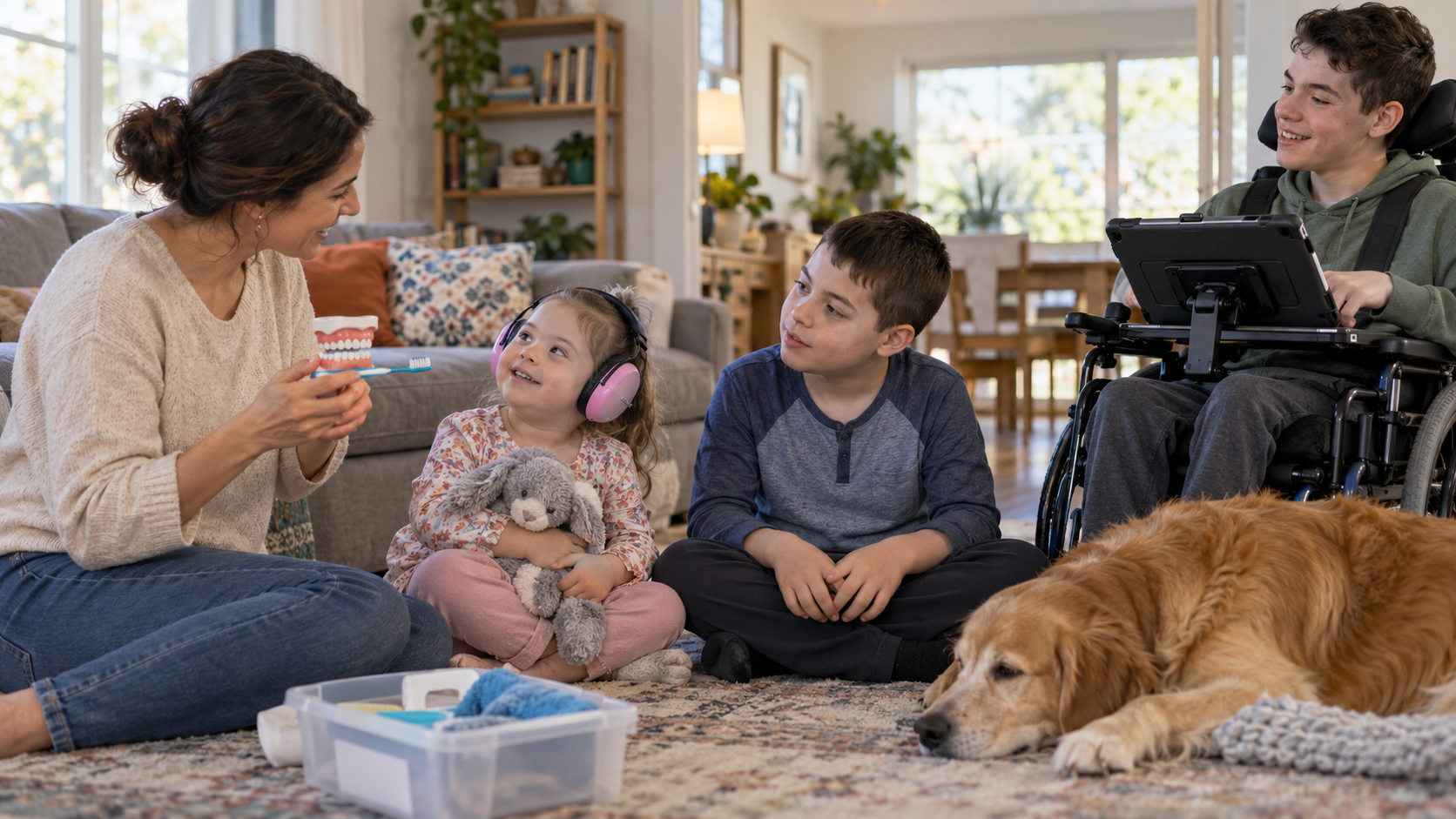 explaining home care to children with special needs